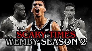 FEAR HIM - Why The NBA Should Be Terrified of WEMBY Year 2 | NBA Podcast #nba #podcast