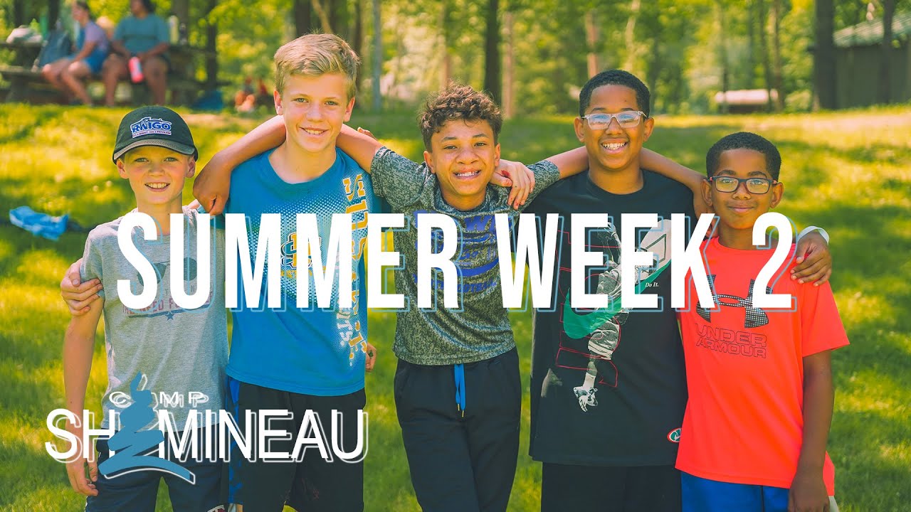 Summer Week 2 at Camp Shamineau 2024 - YouTube