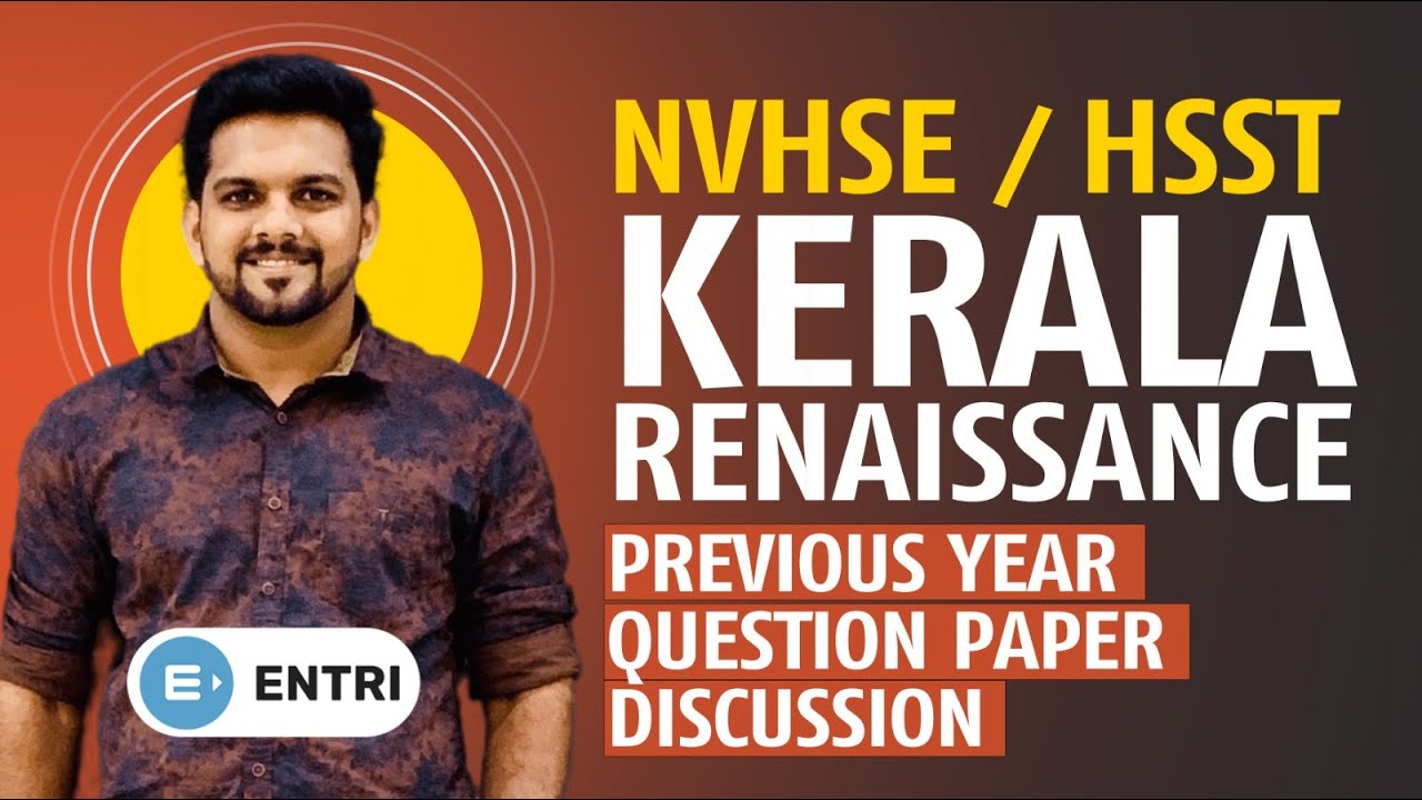 NVHSE HSST || PYQR || KERALA RENAISSANCE ||