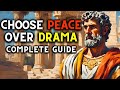 The stoic guide for emotional freedom