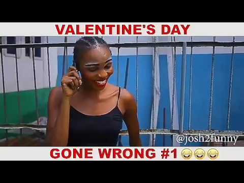 Scary!! She poisoned Josh2funny's Valentine food (Nigerian Comedy)