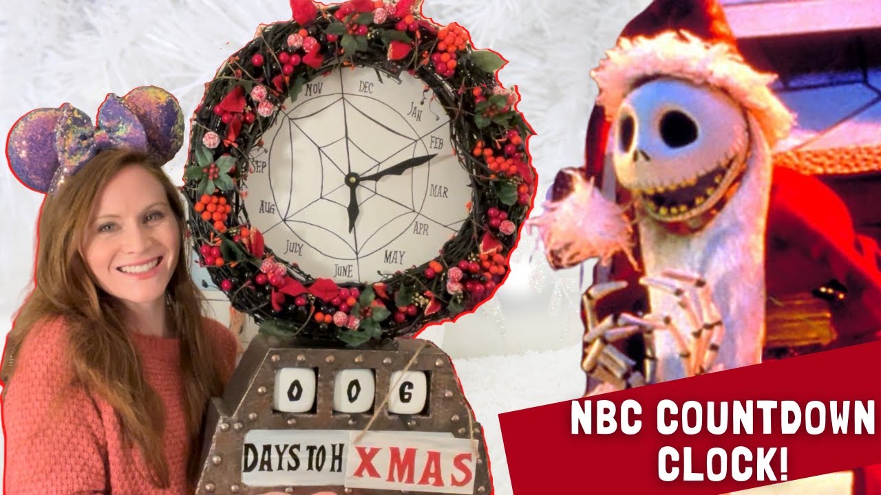 How To Make The Countdown Clock From Nightmare Before Christmas YouTube how-to-make-the-countdown-clock-from-nightmare-before-christmas-youtube
