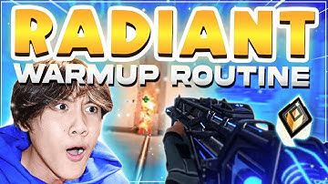 How I got PERFECT AIM & MOVEMENT! (Valorant Radiant Warmup Routine)