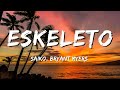 SAIKO, Bryant Myers - ESKELETO (Letra/Lyrics)