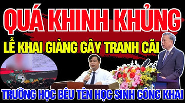 Trường Học Xin Lỗi Vì Bêu Tên Học Sinh Khó Khăn Trong Lễ Khai Giảng Gây Xôn Xao Dư Luận|ChàoBuổiSáng