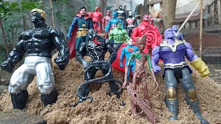 Marvel Avengers Super Hero Story:Iron Man,venom,Spider Man,Thanos,Captain America,Hulk