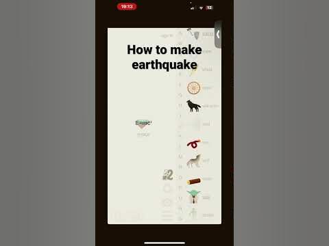 How to make earthquake in little alchemy - YouTube