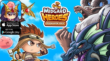 Midgard Heroes: Ragnarok Idle  -  Gameplay (Android, IOS)