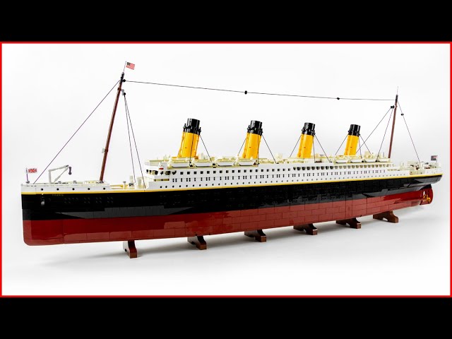 I Built the LEGO Titanic for my Fish 