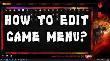 🔴FREE - How to Edit Game Menu Icons (TAGALOG)