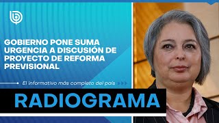 Gobierno pone suma urgencia a discusión de proyecto de reforma previsional