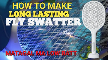 HOW TO REPAIR FLY SWATTER UPGRADE TO LITHIUM