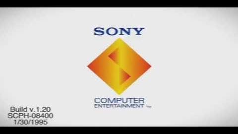 rare ps2 prototype boot up (1995)