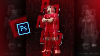 Football Poster/Banner Design in Photoshop - Photoshop Tutorial - हिंदी