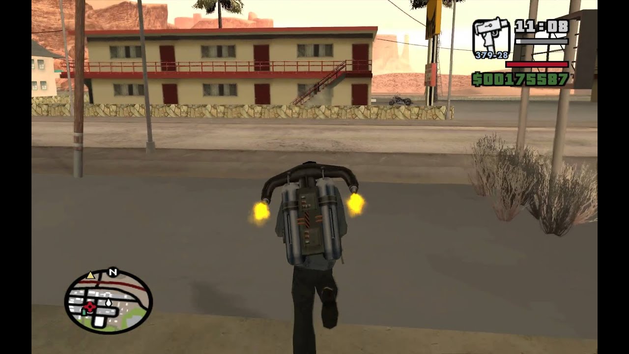 Jetpack (HD) for GTA San Andreas