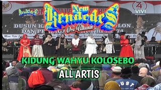 ALL ARTIS _  NEW KENDEDES ( KIDUNG WAHYU KOLOSEBO _ VIVI ARTIKA ) TERBARU 2019 LIVE DIENG