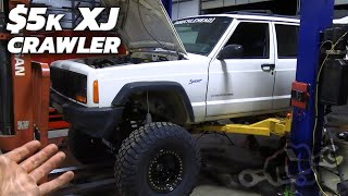 $5000 Budget XJ Rock Crawler Build - Knucklehead Garage