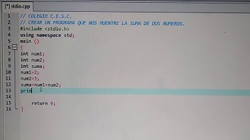 Librería Stdio. h en C++