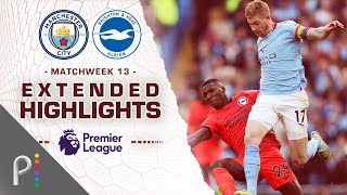Manchester City v. Brighton | PREMIER LEAGUE HIGHLIGHTS | 10/22/2022 | NBC Sports