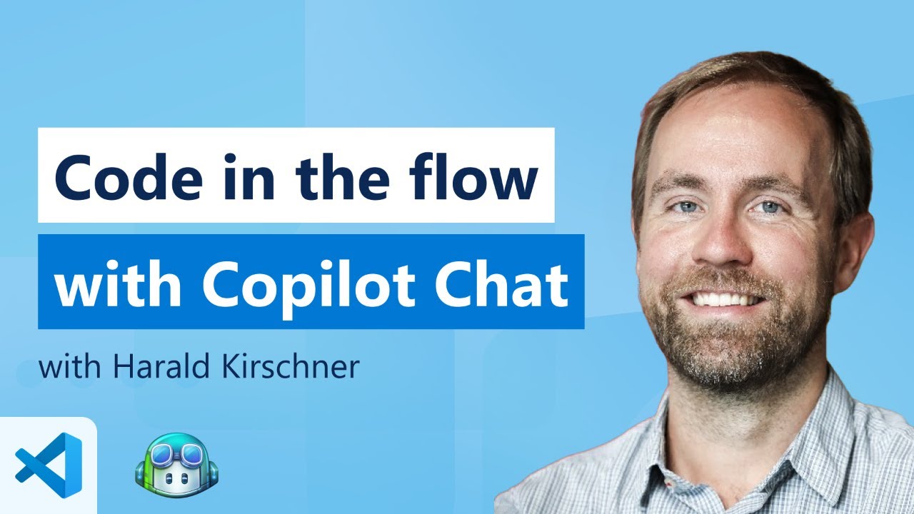 Ready go to ... https://www.youtube.com/watch?v=UqX2hCpgUJ0Chapters: [ ð´ Code in the Flow with VS Codeâs GitHub Copilot Chat]