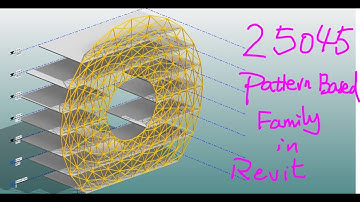 25045 - Pattern Based Family Exercise in Revit