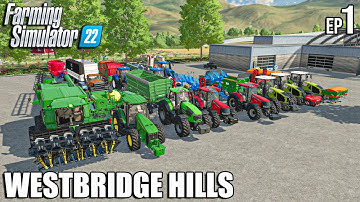 This is a NEW FARM | Westbridge HILLS | Farming Simulator 22 Timelapse 1