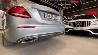 Mercedes-Benz E250 w/ ARMYTRIX Full Exhaust System l Revs, Acceleration, Fly-by Sound