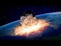 Симуляция столкновения с Землёй астероида диаметром 500 км 😱