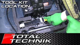 Where's the Tool Kit?? - Audi A4 S4 RS4 - B8 (2008-2016)