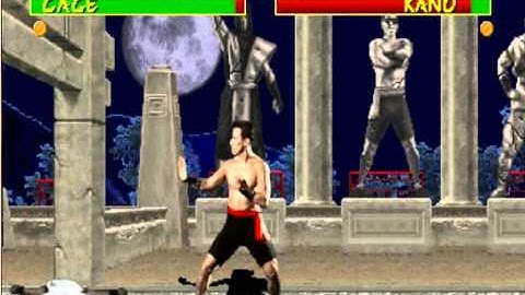 Mortal Kombat Arcade Version Prototype 8.0 Very Hard Playthrough Johnny Cage