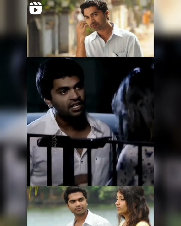 VTV str love 💕 status..VTV #Simbu# Trisha jessy 😘Gvm whatsapp status