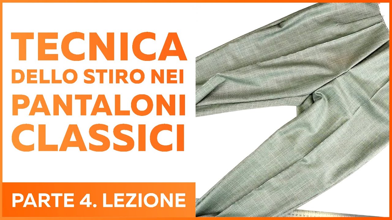 Tecnica dello stiro pantaloni classici da donna. Parte 4. La prova dopo lo strio.