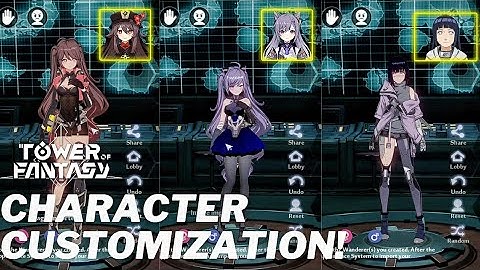 TOWER OF FANTASY Character Customization is INSANELY GOOD!