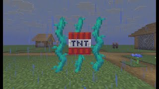 🔴Minecraft - TNT village live  #minecraft #shorts