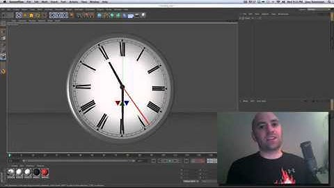 Clock Rig in Cinema 4D   XPresso Basics Mobile clip1