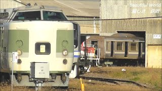 189系と1両だけ解体されずに残ったE217系Y-140編成増2号車モハE216-2080が移動する!DD51-824やE217系Y-101編成も移動 長総2025.10.17panasd 4077