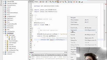 Web Service Netbeans GlassFish tutorial ejemplo example
