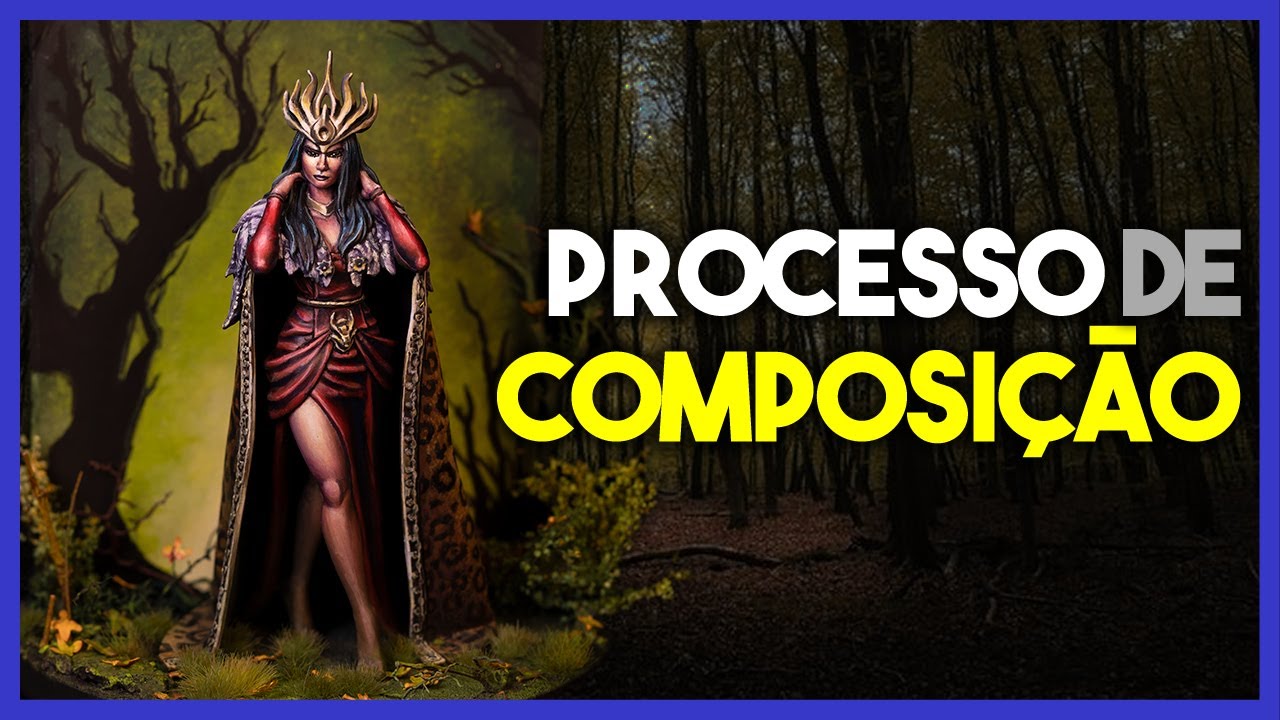 COMPOSIÇÃO: Explorando cores, texturas e luz em miniaturas
