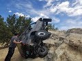 Long Arm Jeep XJ Rock Crawling and Off Roading Rio Puerco NM (2018)