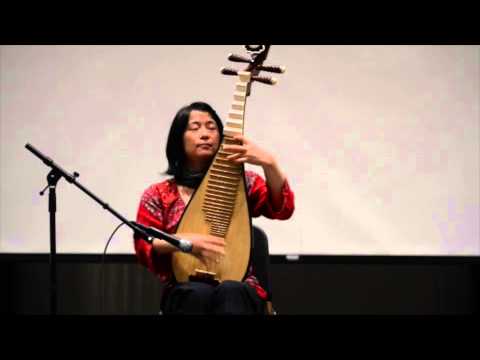 Wu Man, the best-known virtuoso on the Chinese pipa, has come to Charlotte to play Zhao Jiping's Second Pipa Concerto Friday and Saturday with the Charlotte Symphony Orchestra. She will be performing at 8 p.m. both evenings at the Belk Theater. On Wednesday morning, she came to Waddell Language Academy in Charlotte for a performance and tutorial on the importance of the pipa in Chinese culture. Wu Man Plays the Pipa at Waddell Language Academy