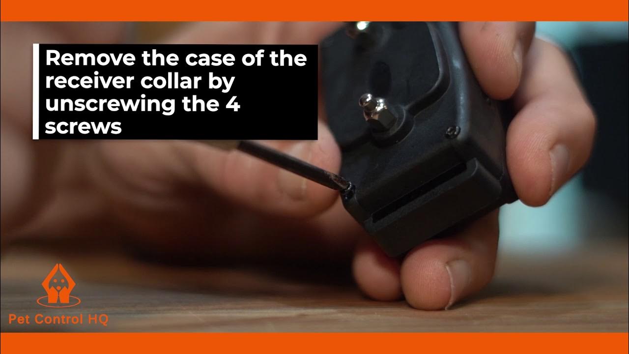 Resetting the Collar Battery for Pet Control HQ Electric Dog Fence