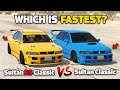 Gta 5 online  sultan rs classic vs sultan classic which is fastest