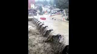 Inundatii masive in Baile Olanesti - Iulie 2014 Resimi