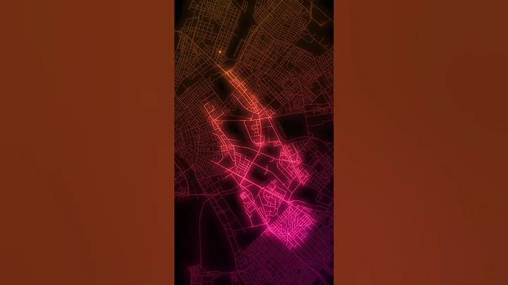 A* (A-Star) Pathfinding Algorithm finds the shortest route on a map ✨ #math #simulation  #pathfinder