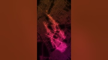 A* (A-Star) Pathfinding Algorithm finds the shortest route on a map ✨ #math #simulation  #pathfinder