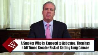Mesothelioma Lawyer | Diagnosed With Lung Cancer from Asbestos but Also Smoke