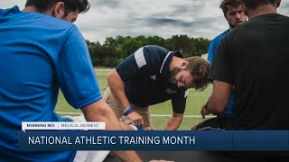 Medical Moment: Celebrate National Athletic Training Month