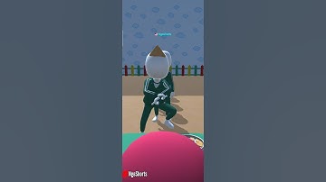 GAME SQUID SURVIVAL CHALLENGE : 456 ROUND 2 level 2 #game #shorts #squidgame #squidgamechallenge