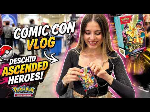 AM DESCHIS NOUL SET Ascended Heroes la Comic Con 2026! (VLOG)