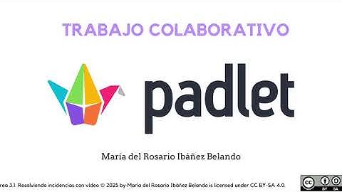 Tarea 3.1. Resolviendo incidencias con vídeo